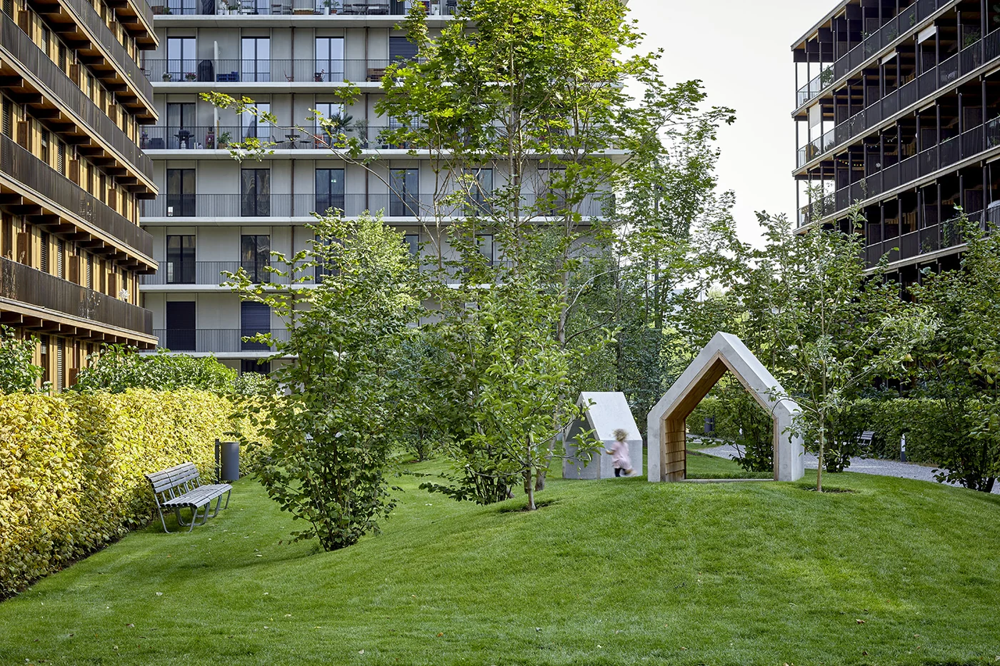 Freilager Albisrieden in Zürich ZH, Architektur von Meili, Peter & Partner; Rolf Mühlethaler; office haratori / Zeno Vogel / Mercè Portell