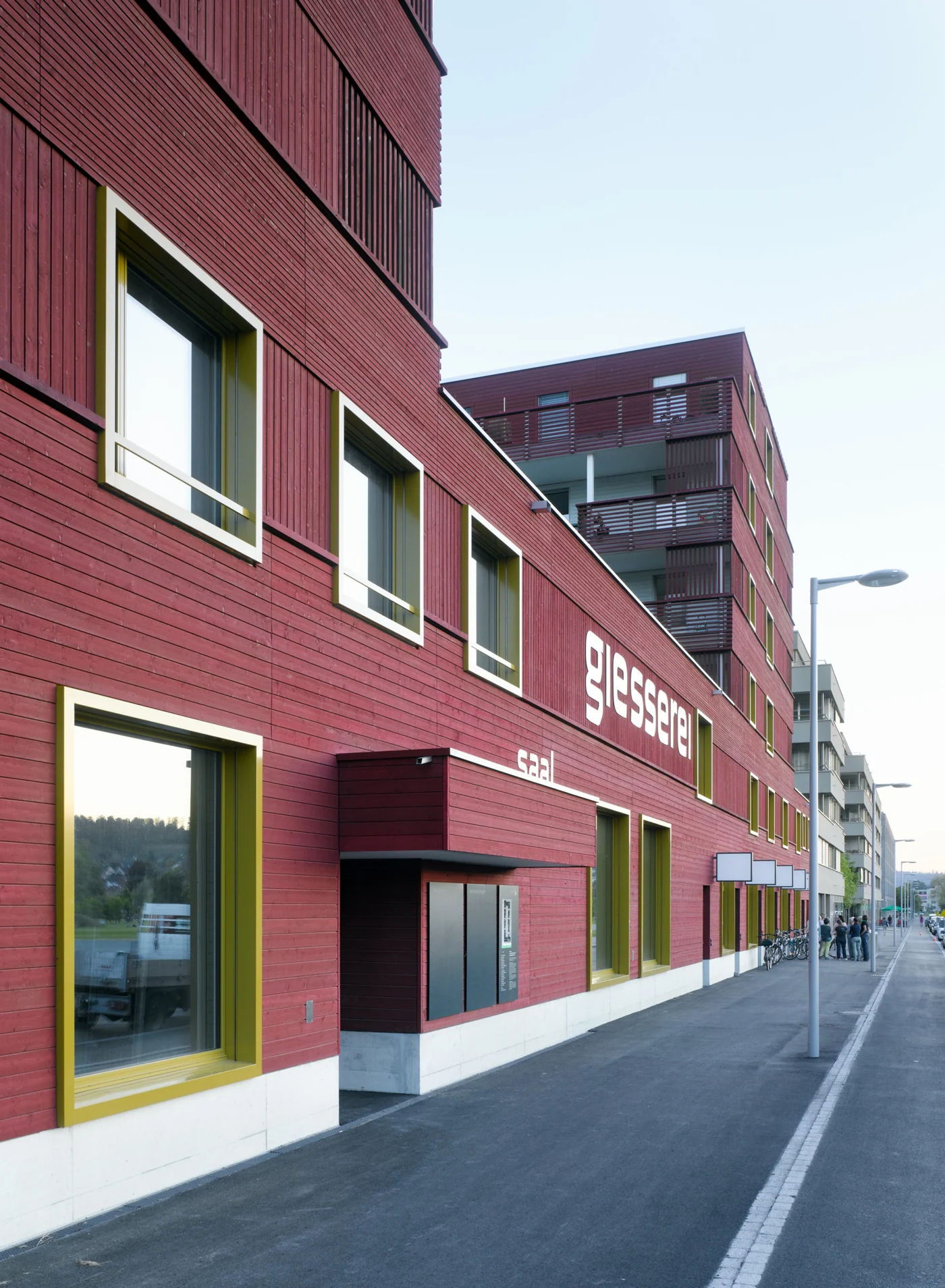 Mehrgenerationenhaus Giesserei in Winterthur ZH, Architektur von Galli Rudolf Architekten