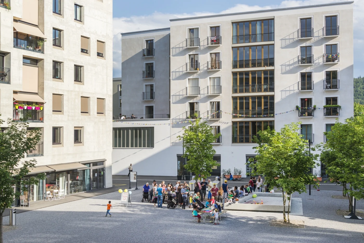 Hunziker-Areal in Zürich ZH, Architektur von Duplex Architekten / Futurafrosch (Städtebau)