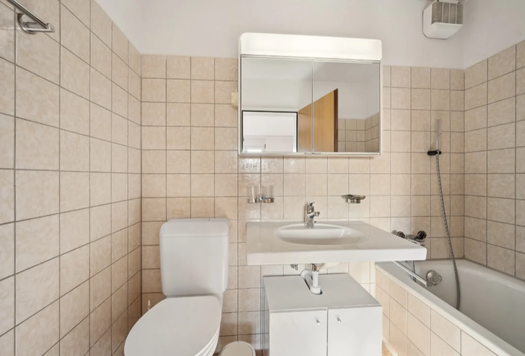 Badezimmer – Vorher · Widen, Aargau