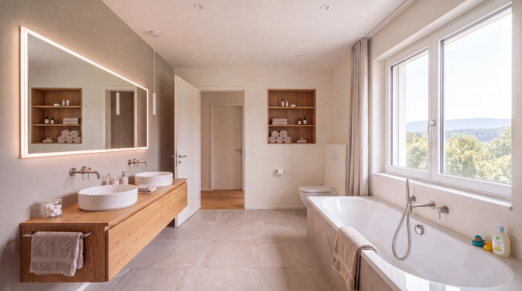 Badezimmer – Visualisierung · Zürich-Witikon, Zürich